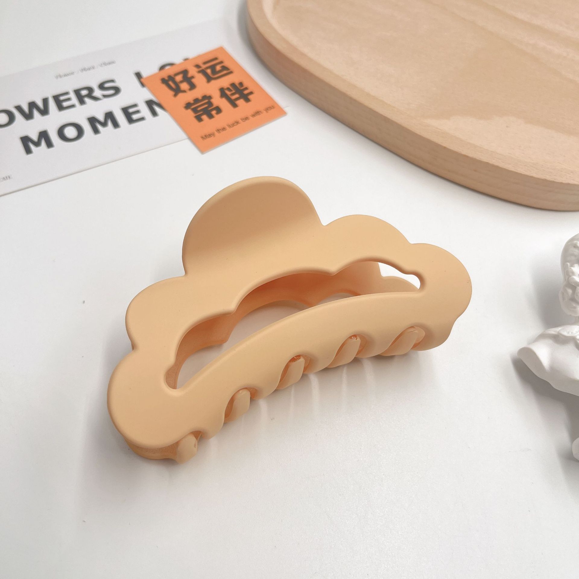 Pinza tipo tiburón extra grande de 13 cm, elegante y resistente