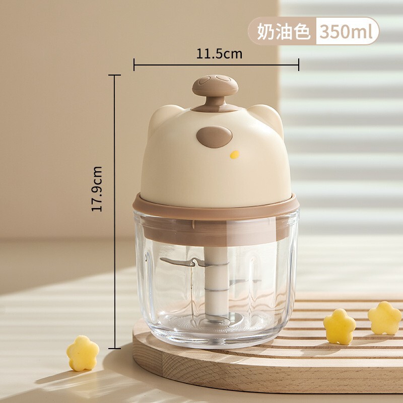 电动搅蒜器家用无线蒜泥器儿童辅食绞肉器便携压蒜捣蒜蒜泥器|undefined
