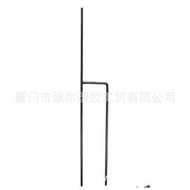 草坪花园园林公园绿化果树盆栽微喷灌溉配件h型纤维地插杆