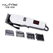 Stainless steel cutter head electric hair clipper LCD l