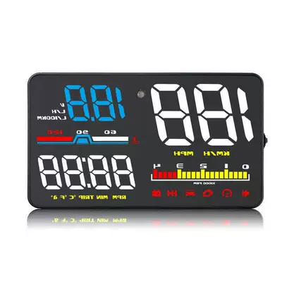 Water Temperature, Fuel Consumption, Car display