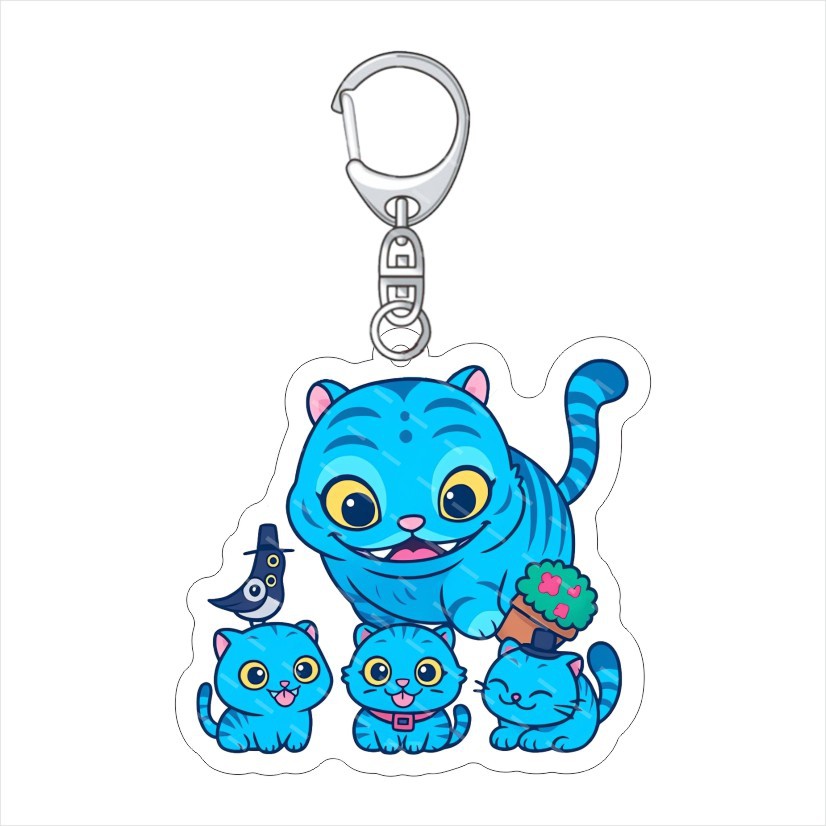 K-POP: Caza Brujas Colgante acrílico KPop Demon Hunters Keychain acrílico