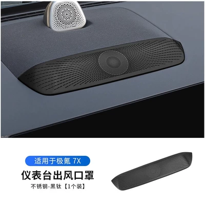 Automobile anti-insect net – car supplies - jiaojiao-7x-dashboard-air-outlet-protective-cover-black-titanium