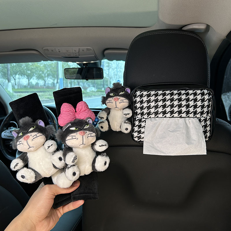 Caja de toallas para automóviles, caja de extracción de papel para automóviles, bolsa de papel para automóviles, bolsa de colgar para automóviles, caja de colgar para adornos creativos y lindos