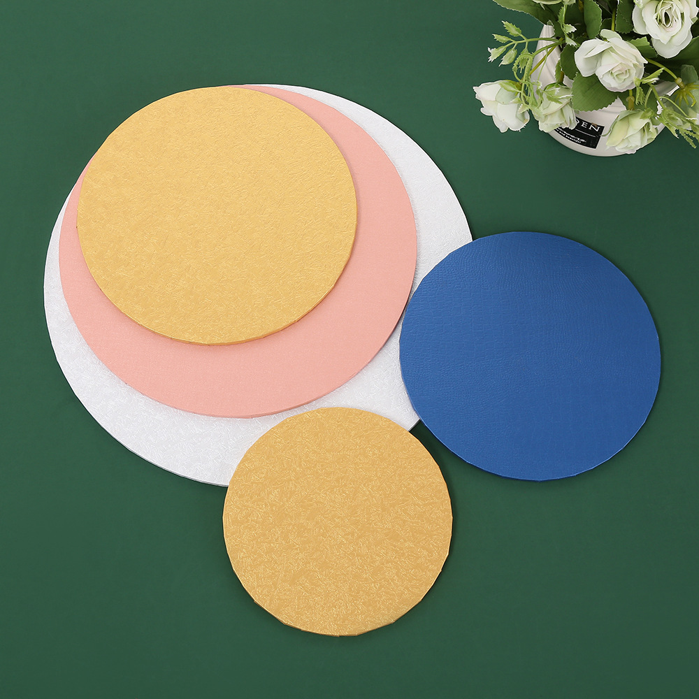 圆形蛋糕底托烘焙包装工具蛋糕底板加厚生日蛋糕底盘纸垫片批发