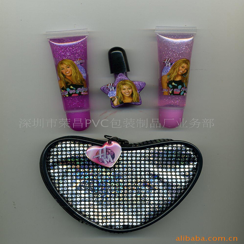 深圳PVC透明胶袋软胶袋化妆用品袋拉链袋 日用品收纳袋 PVC饰品袋