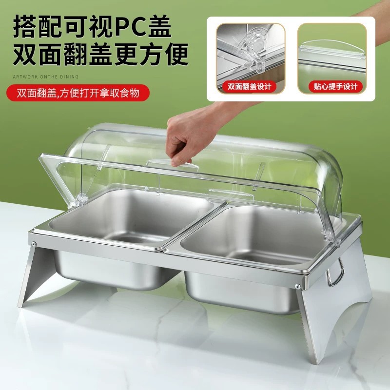 Stainless Steel Clear Storage Box