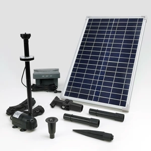 25 Вт/18VLED LAMP Solar Fountain Fountain Pund с аккумулятором садового пруда ландшафтный насос Spbl25-401215