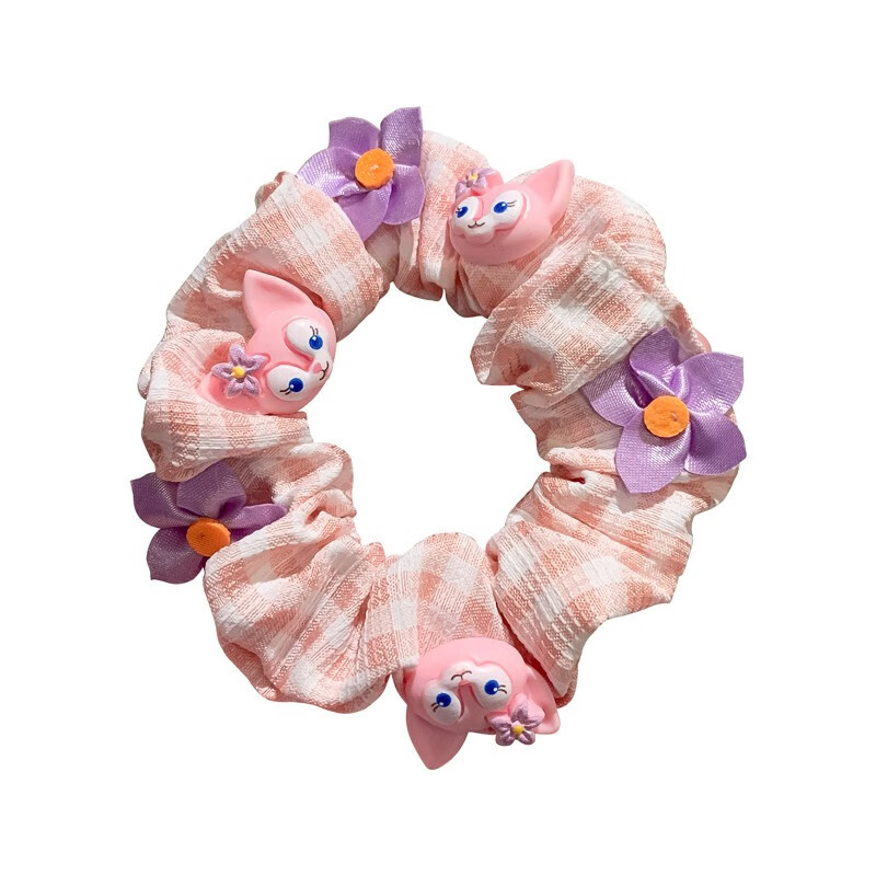 Leche azul (hermosa princesa) popularidad en línea coreana lindos ling nabel anillo de pelo intestino grande