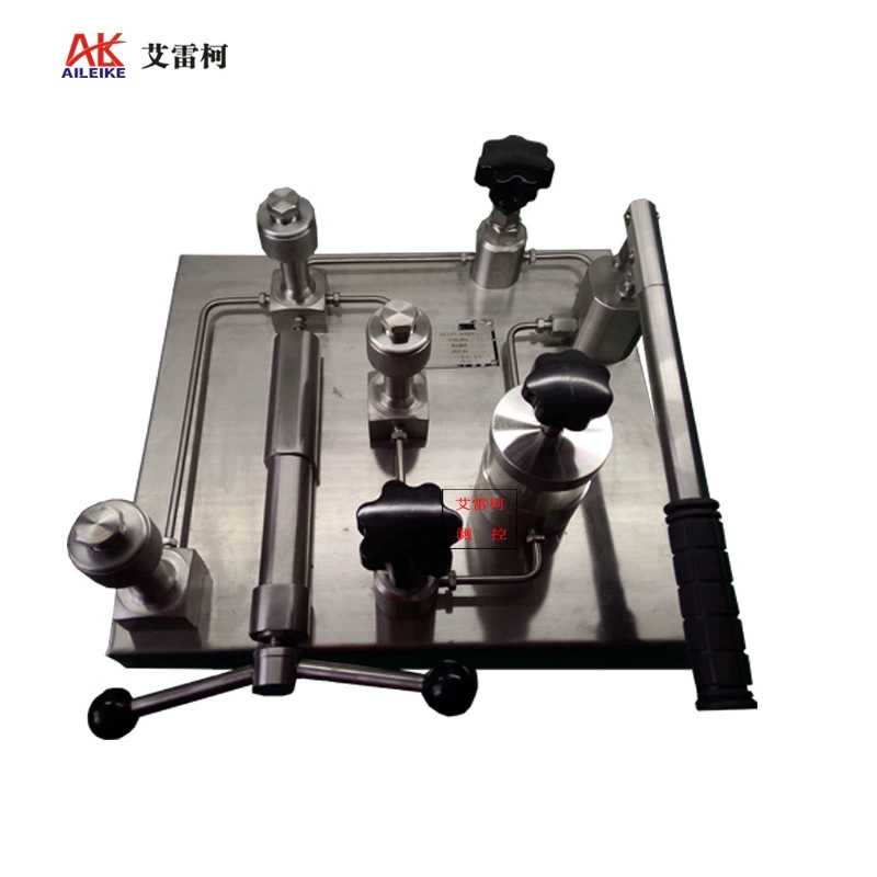 Ereco ALKT803 гидравлический калибровочный стол старый манометр Обнаружение калибратор давления масла гидравлический калибратор давления