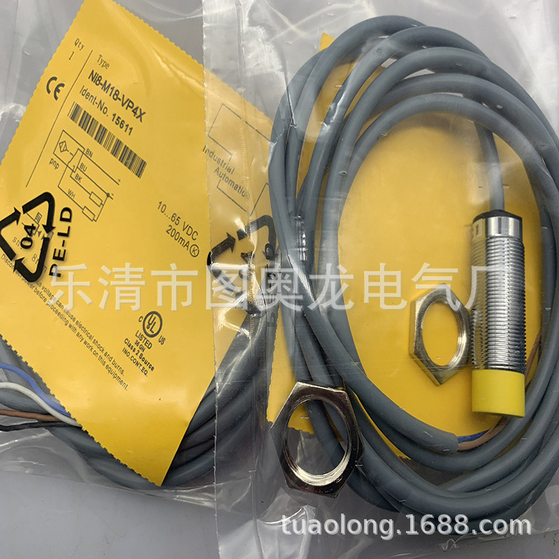 M18 实物现货全新NI8-M18-VP4X NI8-M18-VN4X感应开关质保一年
