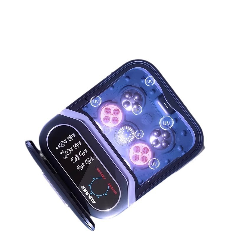 奥克斯泡脚桶电动按摩足浴盆加热家用恒温洗脚盆高深足浴器足浴桶|undefined