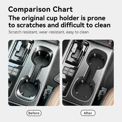 Anti-slip mat Outback, central console cup holder