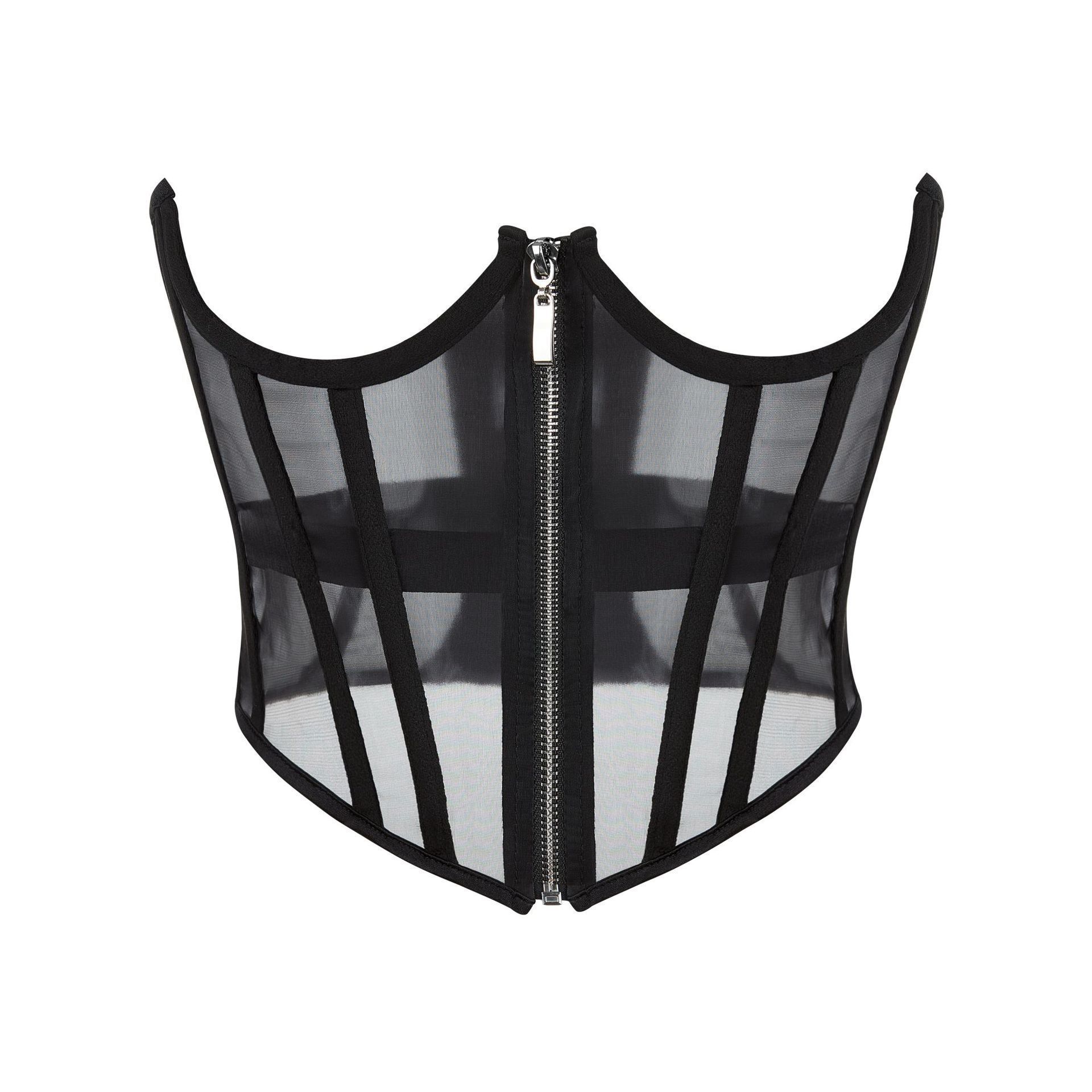 Aliexpress Waist Cincher Women's Evening Wear Outerwear Tummy Control Court-Style Corset Short Metal Zipper Classic Tops