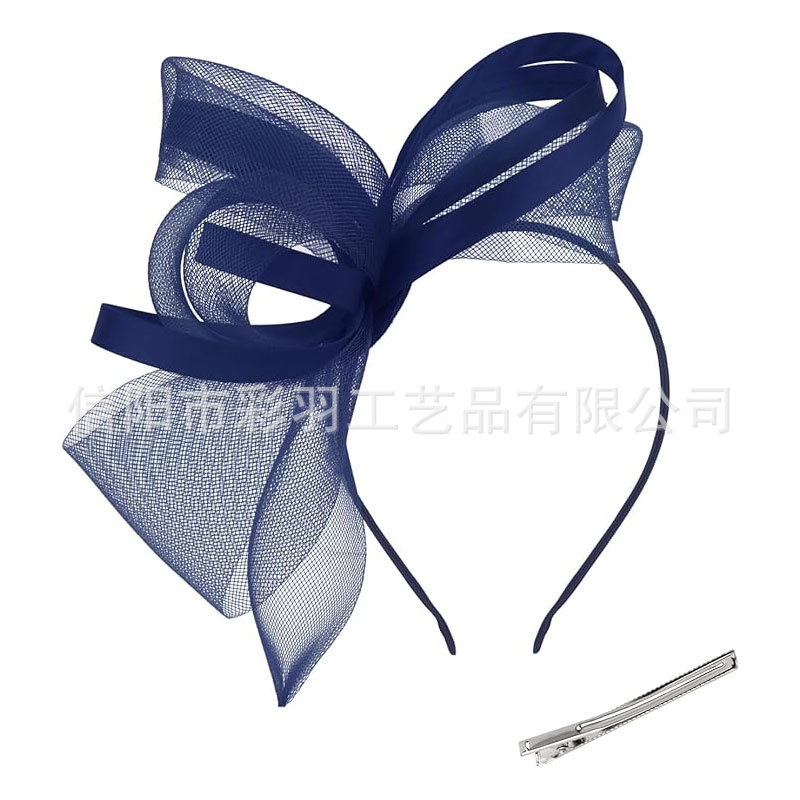 Cross-border European and American bridal accessories, headwear, birthday party, horse racing festival, queen's hair accessories, wedding dress, top hat