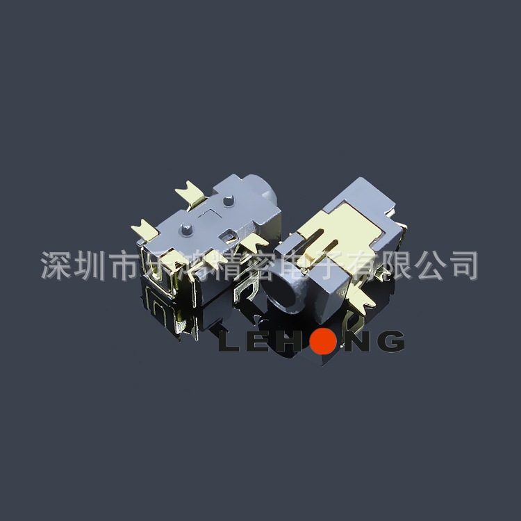 DC-3210-094镀金/耐高温铜镀金环保/DC电源插座/直流DC插座
