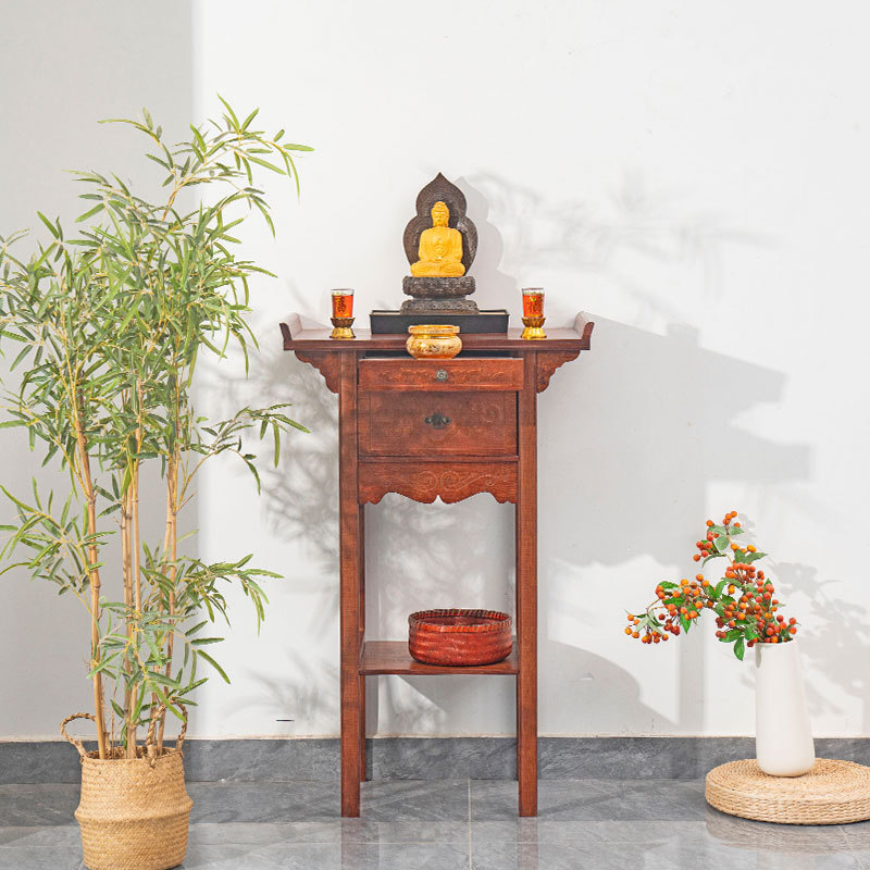 New Chinese Style Nanzhu Entrance Table Incense Table Home Incense Table Incense Table Incense Table Incense Table Table