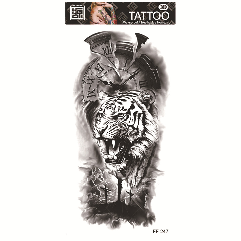 Tatuajes Temporales Impermeables de Papel de Transferencia al Agua para Cuerpo Entero image 53