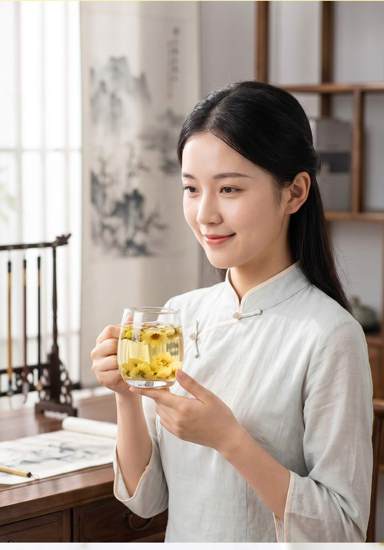 Tai Ju Chrysanthemum Buds Whole Dried Flowers Traditional Herbal Tea 100g quality and texture