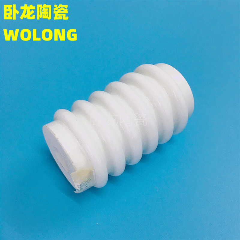 厂家供应氧化铝陶瓷绝缘子油烟净化器配件绝缘柱滑石瓷绝缘陶瓷