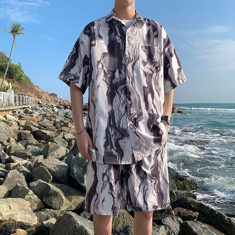 TZ080 비치 슈트 화이트