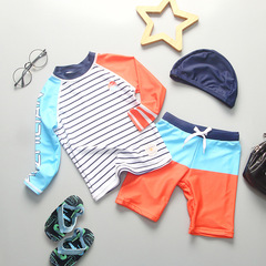 ins boys swimsuit children infant boys baby children cute split Korean seaside sun protection swimsuit