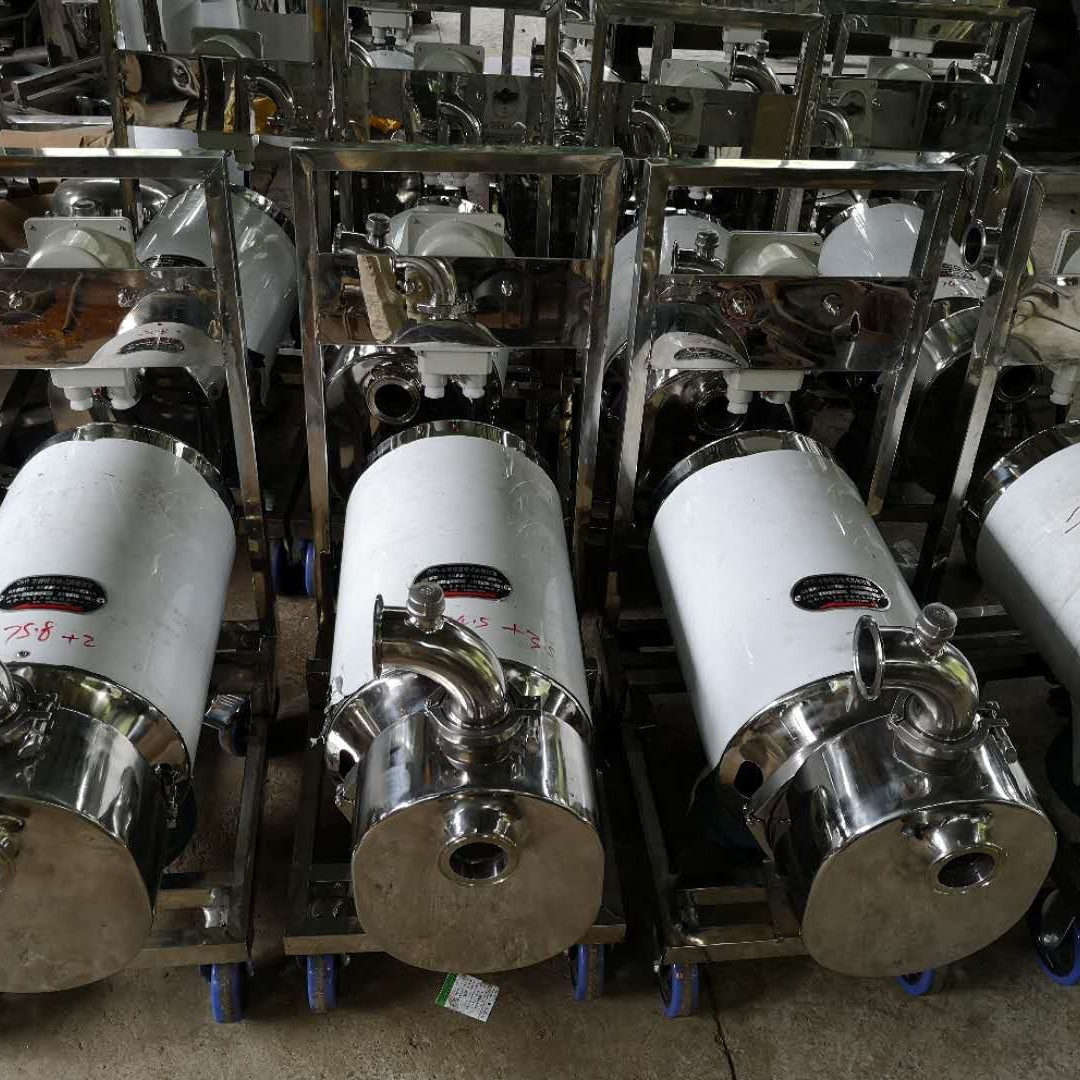 供应304移动式不锈钢自吸防爆酒泵型号齐全四川成都