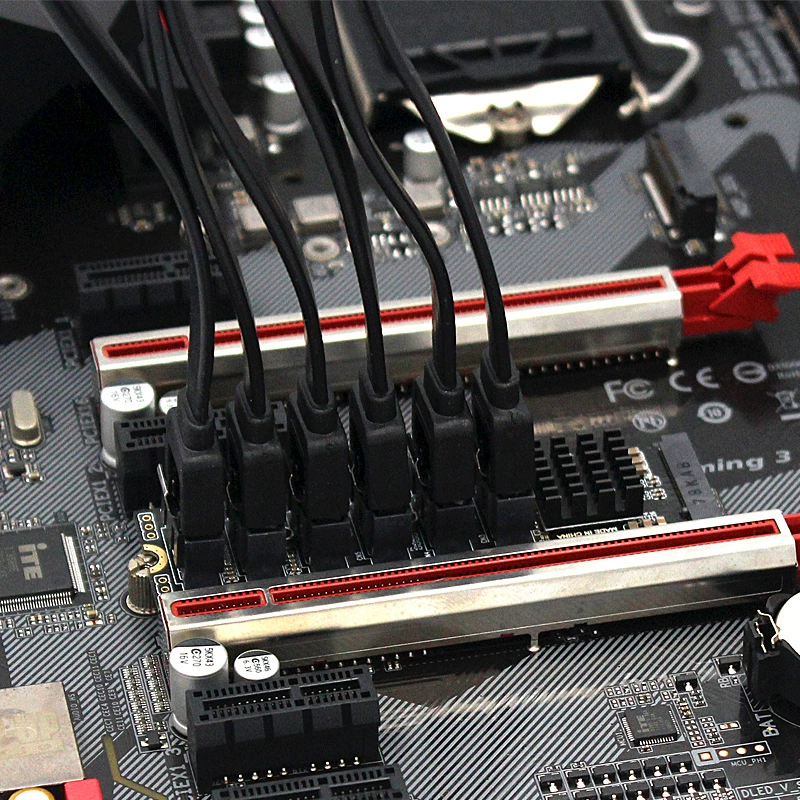 M2 M-Eky PCIe3.0 rpm SATA6G 6 разextension NAS Synological жесткий диск расширение ASM1166 поддерживает PM