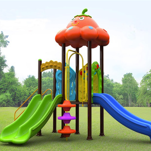Shaanxi Large Slide Outdoor Children's Swing Combination Toy Outdoor Water Park Community Amusement Equipment
