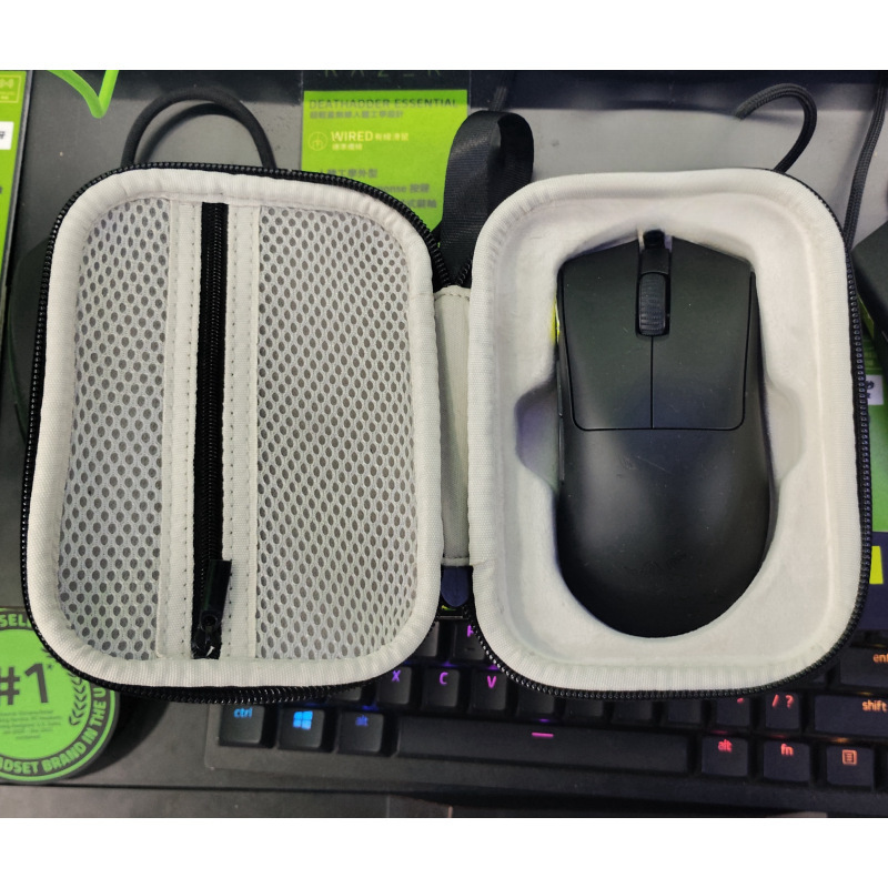 Suitable for Razer Viper V4 Pro Mouse Storage Bag V3 Pro Storage Box Travel Portable Waterproof Hard Shell Pressure-Resistant Suitable for Razer Viper V4 Pro Mouse Storage Bag V3 Pro Storage Box Travel Portable Waterproof Hard Shell Pressure-Resistant