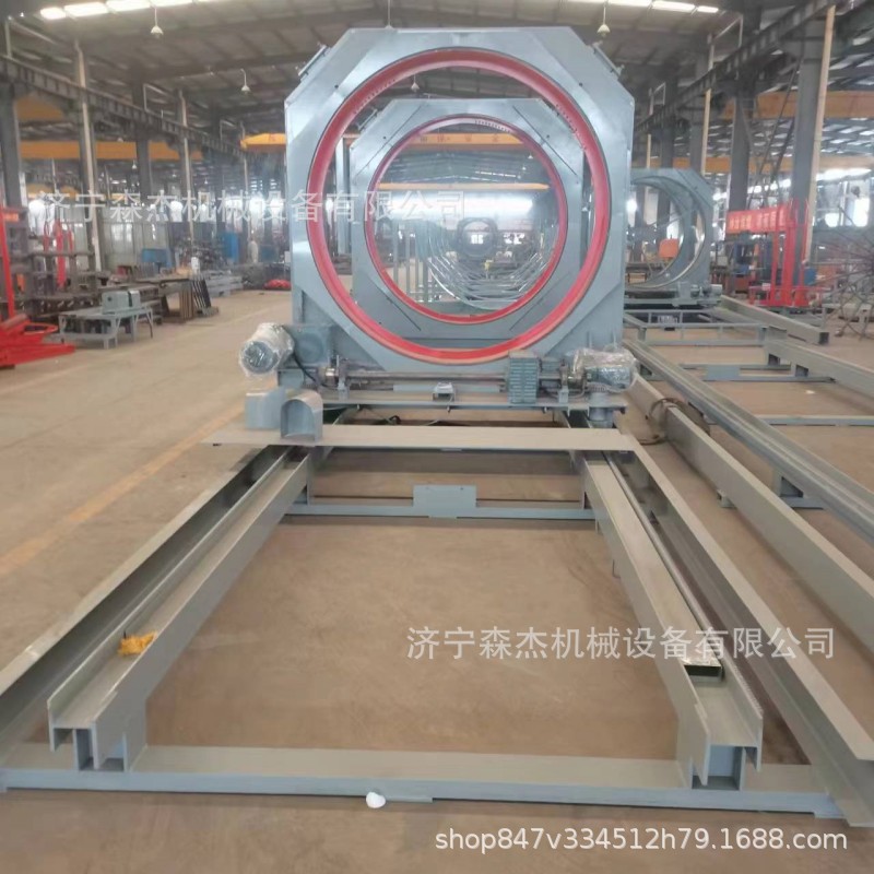 全自动钢筋笼滚焊机隧道桥梁用钢筋笼滚焊机数控钢筋笼滚焊机