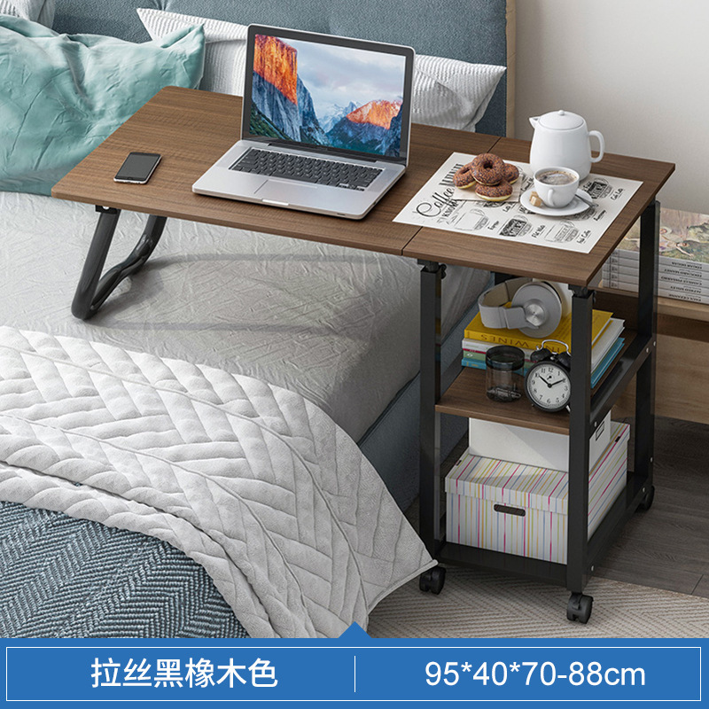 Mesa de noche Dormitorio Cama simple Mesa perezosa Dormitorio simple para el hogar Computadora móvil Mesa elevadora Mesa para estudiantes