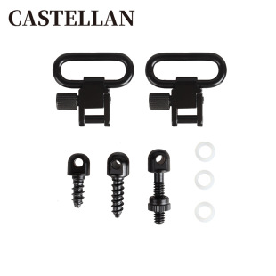 1-inch QD tactical strap buckle wooden support strap buckle strap ring 3 screws outdoor carabiner