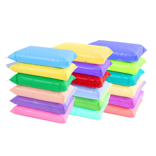 Super Light Clay 500g Large Pack Rubber Clay Modeling Clay Children's Handmade DIY Toy Space Mud Clay 500g Set