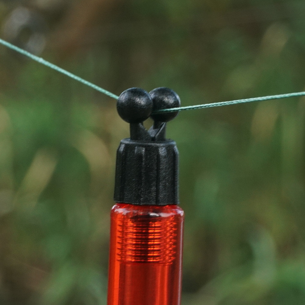 Componente de alarma de pesca con luz intermitente, tensor de picada de pez estilo europeo, swinger de cadena suave simple para pesca de carpas europeas
