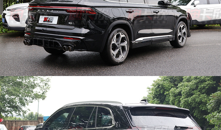 Suitable for 21-24 Models of Xingyue L Modified Large and Small Body Kits, Front and Rear Lip Spoilers, Side Skirts, Front Splitter, Rear Wing, and Tail Lip Appearance Kit