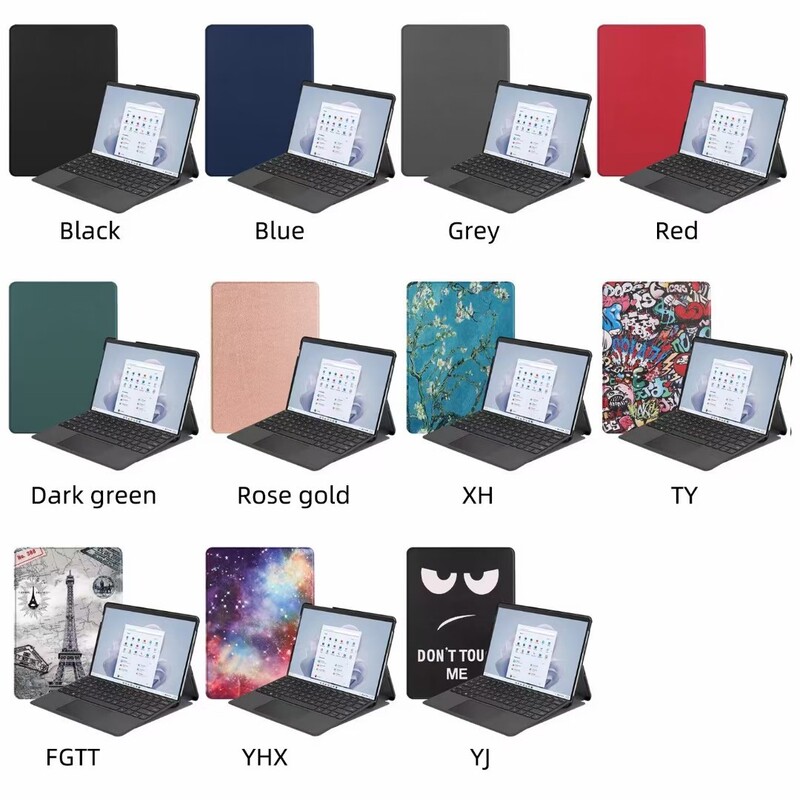 Suitable for Microsoft Surface Pro9 Pro8 pro7 13 "Tablet PC Front Support Voltage Protective Cover Suitable for Microsoft Surface Pro9 Pro8 pro7 13 "Tablet PC Front Support Voltage Protective Cover