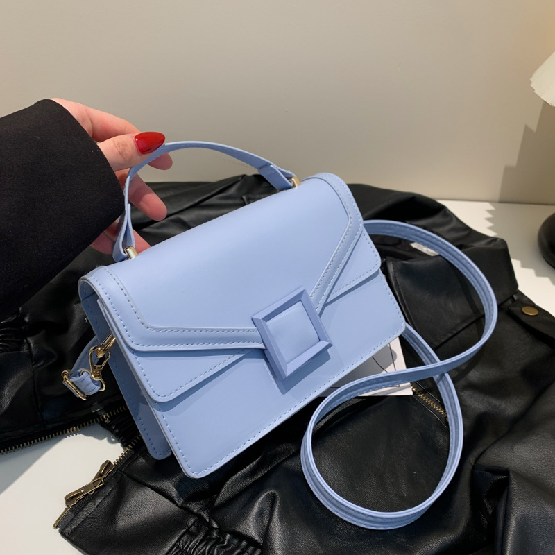 This year's popular small for women 2024 new solid color commuting shoulder crossbody bag fashion street trend handbag_voghion.com