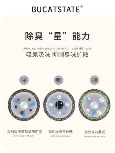 Bucas star hamster urine sand winter supplies activated carbon double deodorization toilet urine sand golden bears rabbits and hedgehogs
