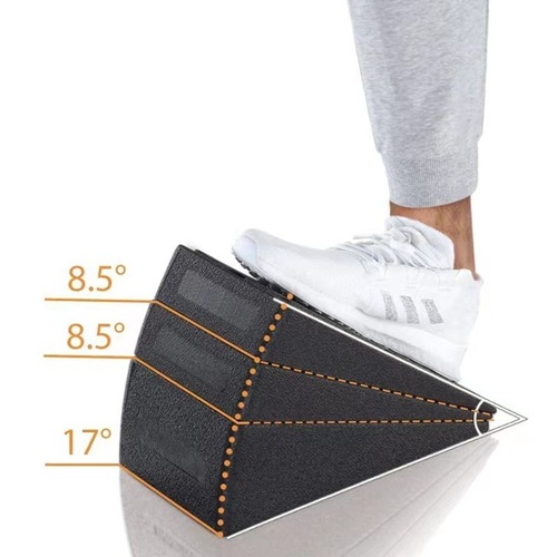 Leg stretcher, calf stretcher, squat pad, solid stretching board, fitness footboard, inclined stepping board, beauty leg standing board