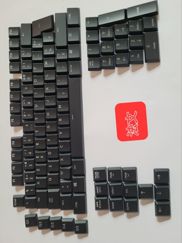 g913g915g813g815メカニカルキーボード第二世代低軸透光オリジナルキーキャップ