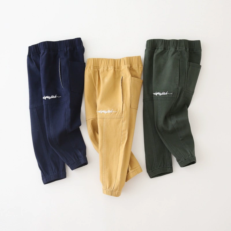 Осенние детские штаны для мальчиков, oversize