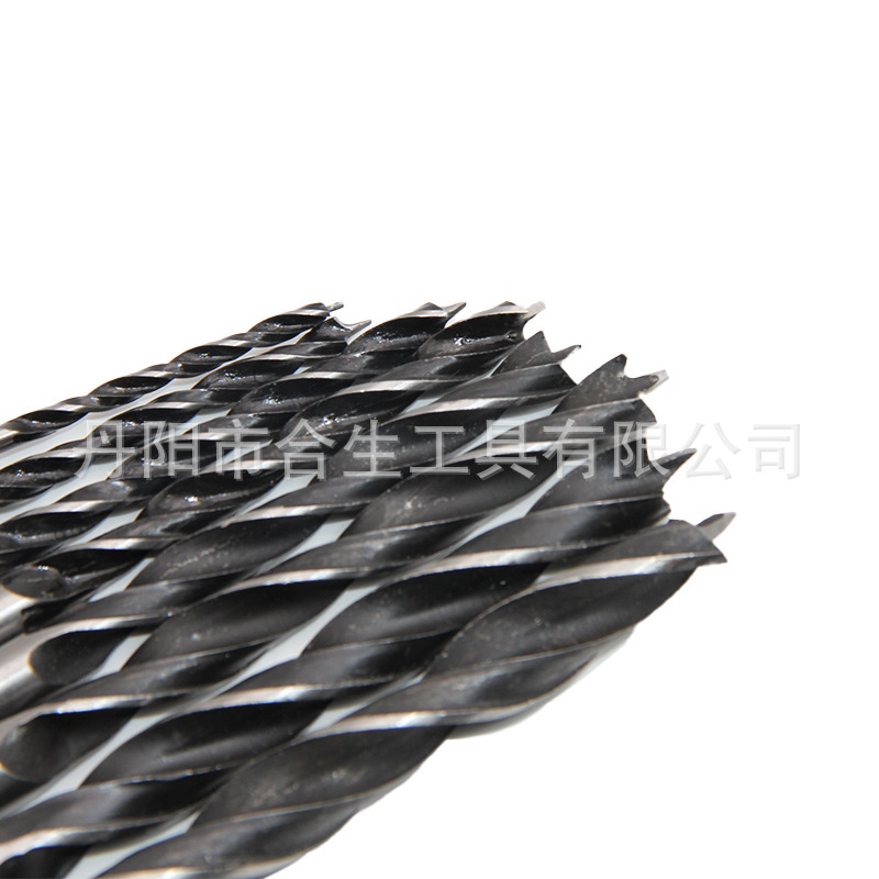 Juego de 5, 7 o 8 Piezas de Brocas para Madera con Vástago Hexagonal de Tres Puntas, Herramienta para Ampliar y Perforar Orificios en Madera