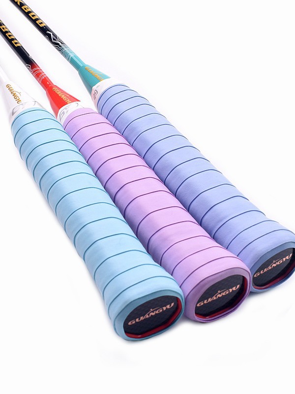 Cinta adhesiva transfronteriza plana, antideslizante, duradera y absorbente del sudor para raquetas de pickleball, cinta de agarre de látex para raquetas de bádminton. image 3