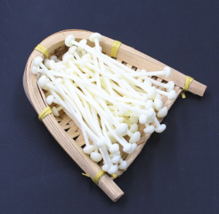 Fruit and Vegetable Mushroom Model, Flat Mushroom, Enoki Mushroom, Artificial Fake Plastic Toy Props, Kidsren's Cognitive Ornaments, Decorative Mushrooms