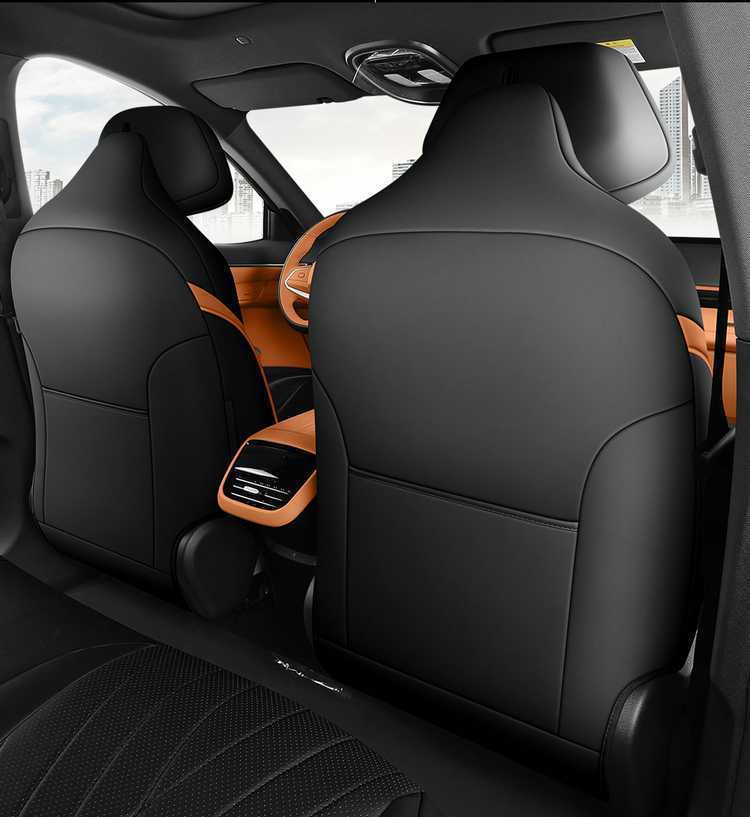 Deep Blue S07 Special Car Seat Cover, All-Season Universal Full Surround Cushion, Deep Blue S7 Leather Breathable Perforated Seat Cover