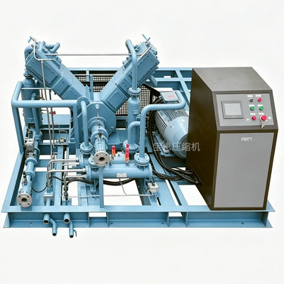 Hava kompressorları water-cooled air compressor PLC-controlled