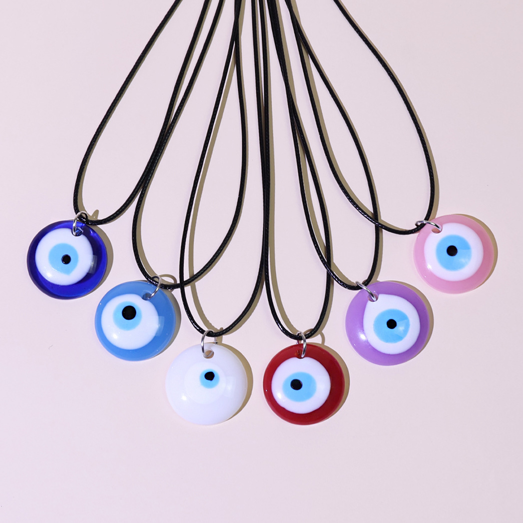 Cross -border hot -selling Turkish ethnic wind demon eye necklace…