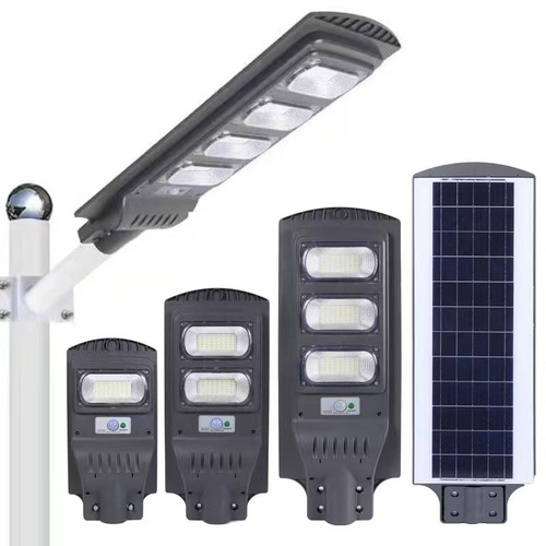 New Solar Outdoor Courtyard Lamp Household Outdoor Human Sensor Rural Yard Lighting LED Road Street Lamp