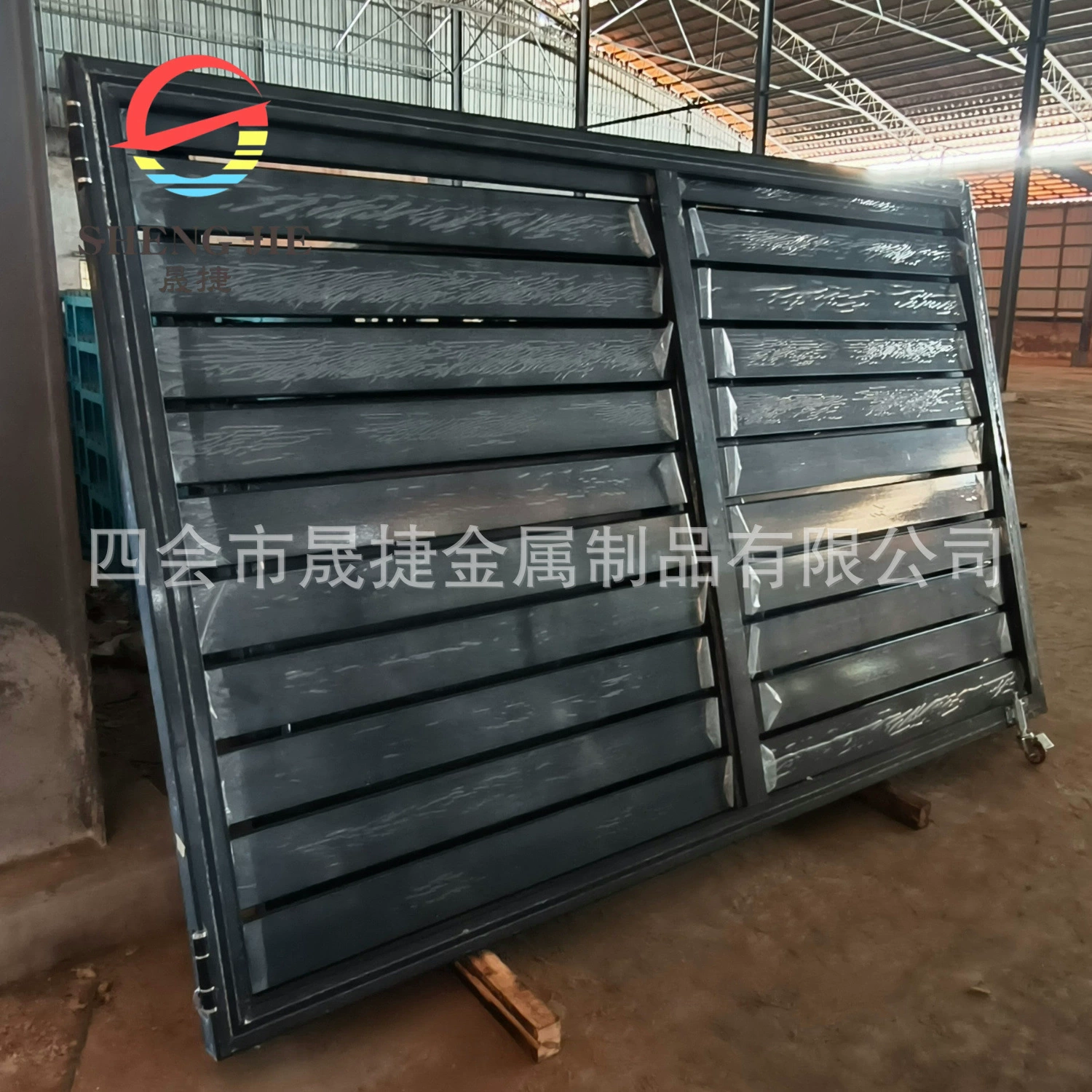 Дверь внутреннего двора из алюминиевого сплава забор забор двойной двери в дом сад